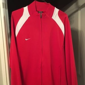 Nike Long Sleeve Athletic Track Jacket